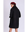 Дамско палто в черно Karia-1 снимка