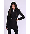 Дамско палто в черно Nitta-0 снимка