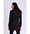 Дамско палто в черно Nitta-1 снимка