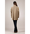 Дамско палто Lou в цвят таупе-1 снимка