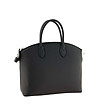 Дамска елегантна кожена чанта в черно Netty-0 снимка