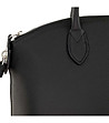 Дамска елегантна кожена чанта в черно Netty-2 снимка