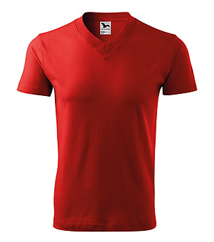 Мъжка памучна червена тениска Africa снимка
