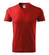 Мъжка памучна червена тениска Domino-0 снимка