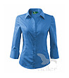 Дамска памучна синя риза Linda-0 снимка