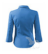 Дамска памучна синя риза Linda-2 снимка