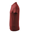 Памучна мъжка блуза в червен нюанс-3 снимка