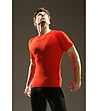 Мъжка тениска в червено-1 снимка