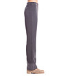 Дълъг дамски панталон в цвят антрацит-2 снимка