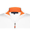 Дамска памучна блуза в eкрю и оранжево от фино плетиво Lorry-2 снимка