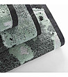 Памучна хавлия в бежово и тъмносиньо Marble 50х100 см-1 снимка
