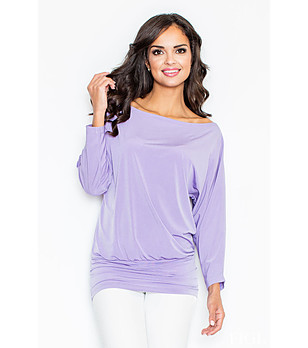 Дамска блуза в лилаво Malvina снимка