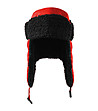 Червена зимна unisex шапка-2 снимка