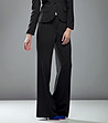 Дамски черен панталон Daysie-0 снимка