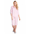 Розова дамска пижама Letizia-0 снимка