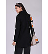 Дамско палто в черно Lina-1 снимка