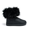 Черни боти с пух-1 снимка