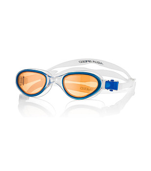 Очила за плуване в бяло и синьо X-PRO снимка
