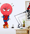 Детски стикер за стена с часовник Spiderman-3 снимка