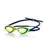 Очила за плуване в тъмносиньо и жълто с огледални лещи Xeno-0 снимка