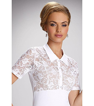 Блуза в бял цвят Ofelia  снимка