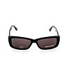 Слънчеви очила в черен цвят с лого-1 снимка