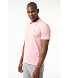 Розова памучна мъжка блуза Viviano-0 снимка