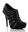 Черни обувки с лачен кант от Milaneli-0 снимка