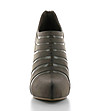 Обувки с лачен кант в цвят каки от Milanelli-2 снимка