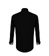 Памучна черна мъжка риза Finix-1 снимка