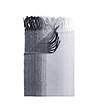 Дамски шал в сиви нюанси 200х70 см-0 снимка