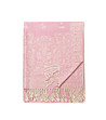 Розов дамски шал с принт Zefira-0 снимка