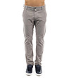 Памучен мъжки панталон в сиво-0 снимка