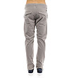 Памучен мъжки панталон в сиво-1 снимка