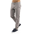 Памучен мъжки панталон в сиво-2 снимка