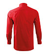 Памучна червена мъжка риза-1 снимка