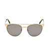 Дамски слънчеви очила в златисто-1 снимка