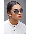 Дамски слънчеви очила с рамки в златисто-0 снимка