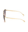 Дамски слънчеви очила в розовозлатисто-3 снимка