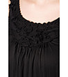 Черна плажна рокля Esmeralda-2 снимка