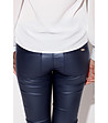 Дамски панталон в цвят гранат Lina-2 снимка