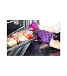 Памучна ръкохватка в лилаво и цвят циклама-1 снимка