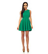 Зелена клоширана рокля-0 снимка