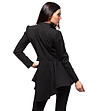 Дамско сако в черен цвят Selma-2 снимка