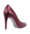 Кожени дамски обувки в цвят бордо Laurel-3 снимка
