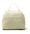 Дамска чанта в бежов цвят Diana-1 снимка