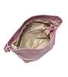 Дамска розова кожена чанта Hilda-4 снимка