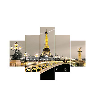Декоративно пано Айфелова кула снимка