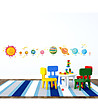 Декоративен детски стикер Планети-0 снимка