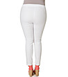 Бял дамски панталон Brenda-1 снимка